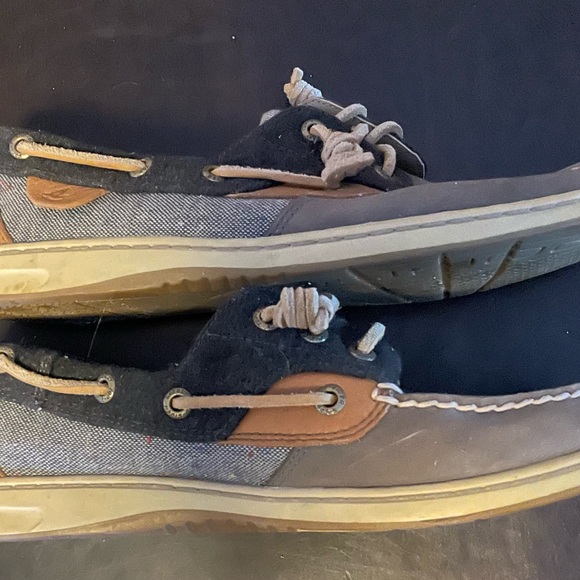 Sperry Women’s Ivyfish Varsity 3 Eye Boat Shoe Size 8.5 - Picture 4 of 8